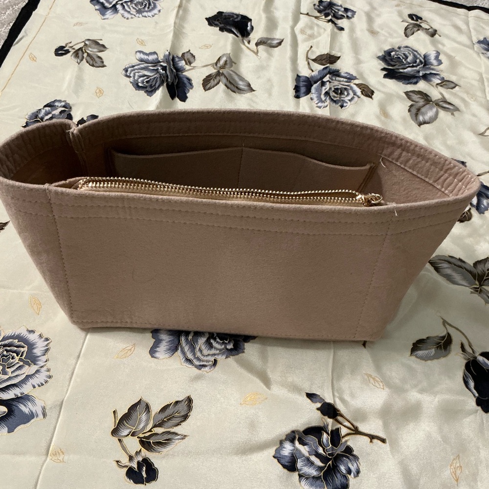 Large Beige 🩷💛 Organizer Insert with Pockets - Picture 2 of 5